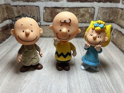 Peanuts Charlie Brown, Sally & Pig-Pen Figurine Set   Cute Collectibles-2002