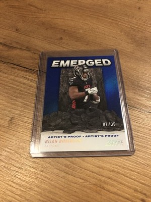 Bijan Robinson /35 Panini Score 2024 Emerged Artist Proof Atlanta Falcons
