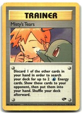 Misty's Tears 118/132 Uncommon Gym Challenge Pokemon Unlimited Moderately Played on eBay