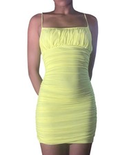 SHEIN Vibrant Light green Mini Dress no stains Size Extra Small