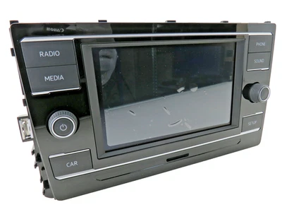Radio Anzeige und Bedieneinheit Touch Screen 6,5" 5G6035869B VW Golf 7 VII - Bild 1 von 3