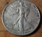 Photo of a 1933-S Walking Liberty Half Dollar from an eBay listing that sold on Jul 21, 2026