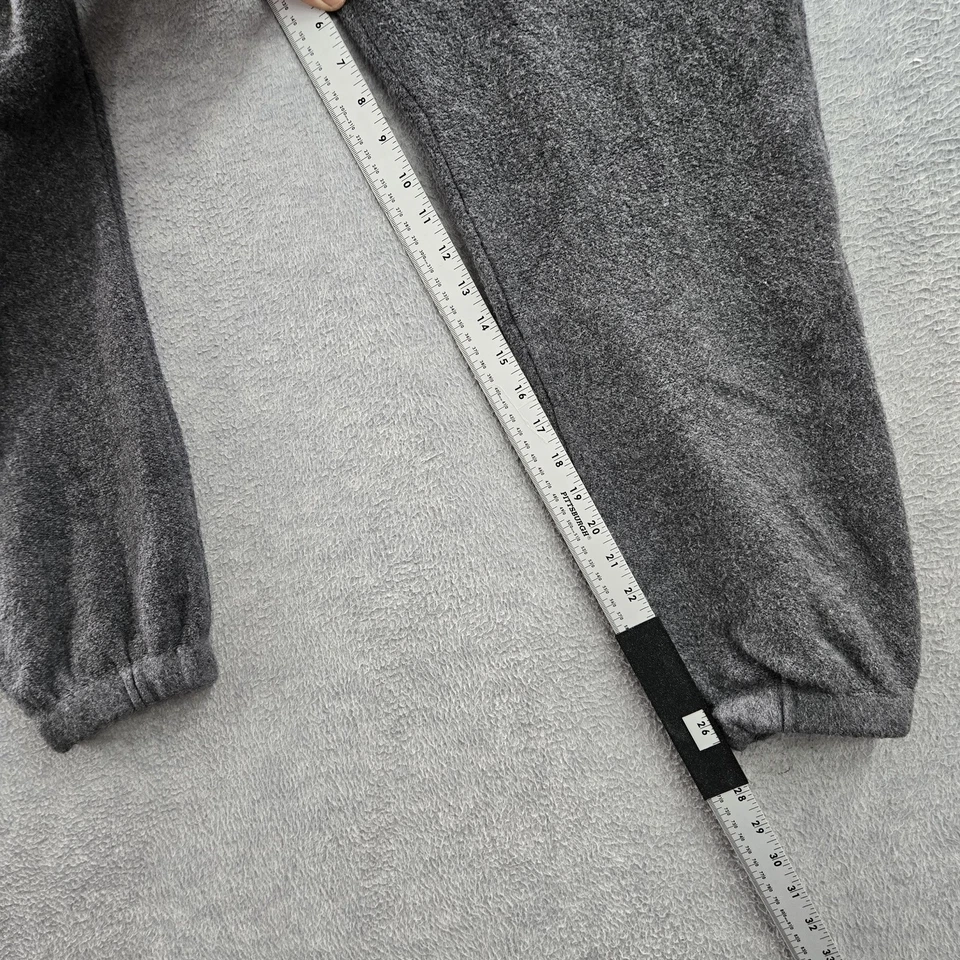 Abercrombie & Fitch Women Pants L Gray Cotton Nylon Sweatpants 26" Inseam - Image 4 of 4