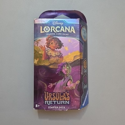 Disney Lorcana TCG: Ursula's Return Starter Deck Amber & Amethyst Sealed