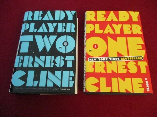 Ready Player One & Ready Player Two by Ernest Cline ~ Hardcover Novels