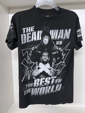 RARE WWE CM Punk vs Undertaker WrestleMania 29 SMALL Event T-Shirt! Vintage 2013