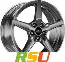 Ronal R69 magnetic grey 7.5x17" ET52 LK5 112 ML 66.5 Alufelgen 17 Zoll