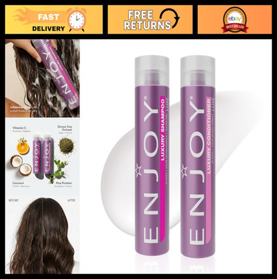 Luxury Shampoo & Conditioner Set - Frizz Control, Moisturizing, Sulfate Free for