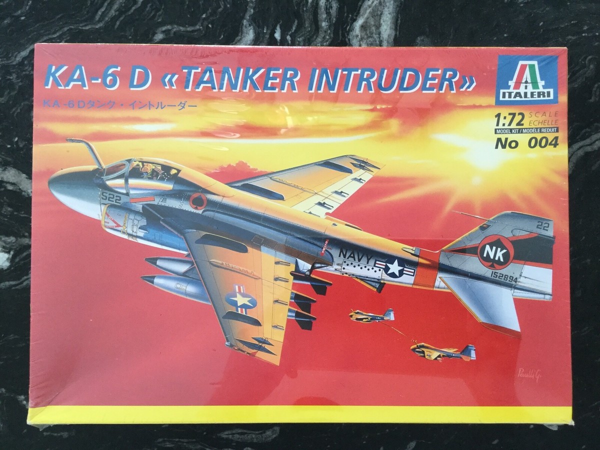 Maquette Plastique KA-6D Intruder Fighter - Échelle 1:72 - Italeri - Neuf