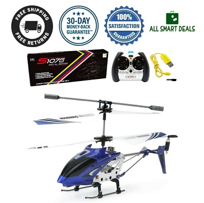 Helicopteros De Control Remoto Con Bateria Recargable Incluida Niños Y  Grandes