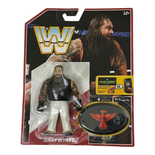 WWE Bray Wyatt Mattel Retro Series 6 Wrestling Act...