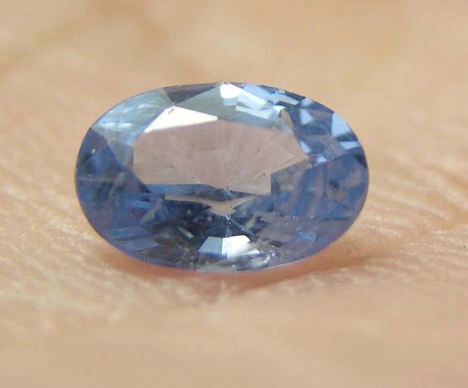 91 0.60ct Vietnam 100 Natural blue Spinel Gemstone .10g 6.00 X 4.00 X 3.00mm