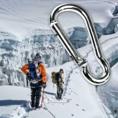 20 Los Karabiner Durable Keychain Clip Hooks für Camping Wandern  