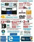 DELL TRADESTATION 6Mon 72GBRAM 12Core Xeon 512GBSSD 3TBHDD W10P Trading Computer