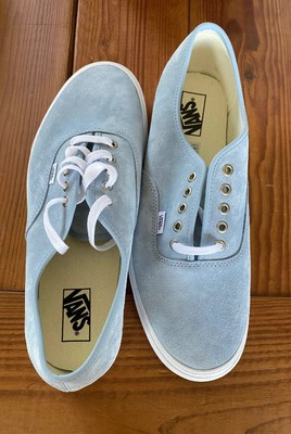 light blue suede vans