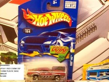 2002 HOT WHEELS 154 -1 OLDS 442 RED CHRM 3SP MAL       2002 AMER CA