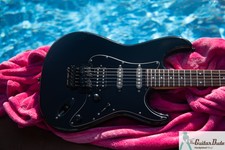 1980's Fender Japan Pro Feel Str-70 (str-75) - Hss - E Serial! - Floyd Rose Trem