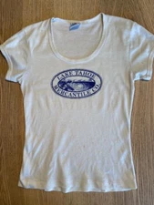 Le Riche Vintage LAKE TAHOE MERCANTILE CO Women's Shirt Cream Sz Small