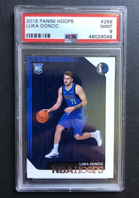 2018 19 NBA Hoops Luka Doncic Class Of 2018 RC 3 PSA 9 MINT Mavericks 