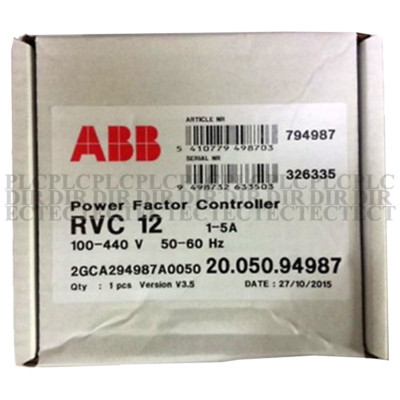 USED ABB RVC12-1/5A Power Factor Controller
