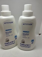 Image of 2 Packs ATTITUDE Fabric Softener Wildflowers 40 Loads 33 8 fl oz 1 l CrueltyFree