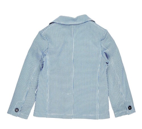 NWT Paolo Picora Milano Blazer Jacket Boys Size 6 Azule Blue Kids - Picture 3 of 8