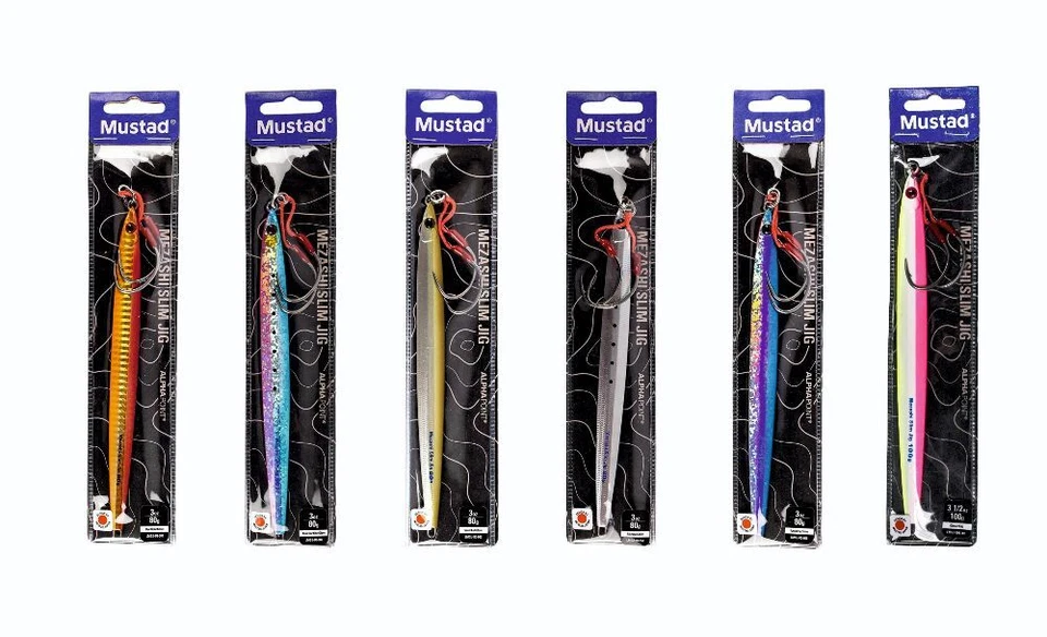 Mustad MEZASHI Slim Jig Jig-Köder 40g-200g Zocker Meeresköder Pilker Jiggen - Bild 3 von 4