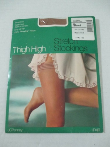 VINTAGE THIGH HIGH STOCKINGS JCPENNEY 