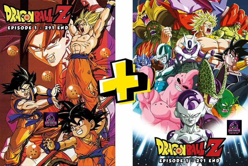 Dragon Ball Z (VOL.1 - 291 End) DVD English Version All Region