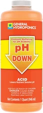 General Hydroponics Ph down Liquid Premium Buffering for Ph Stability, Quart