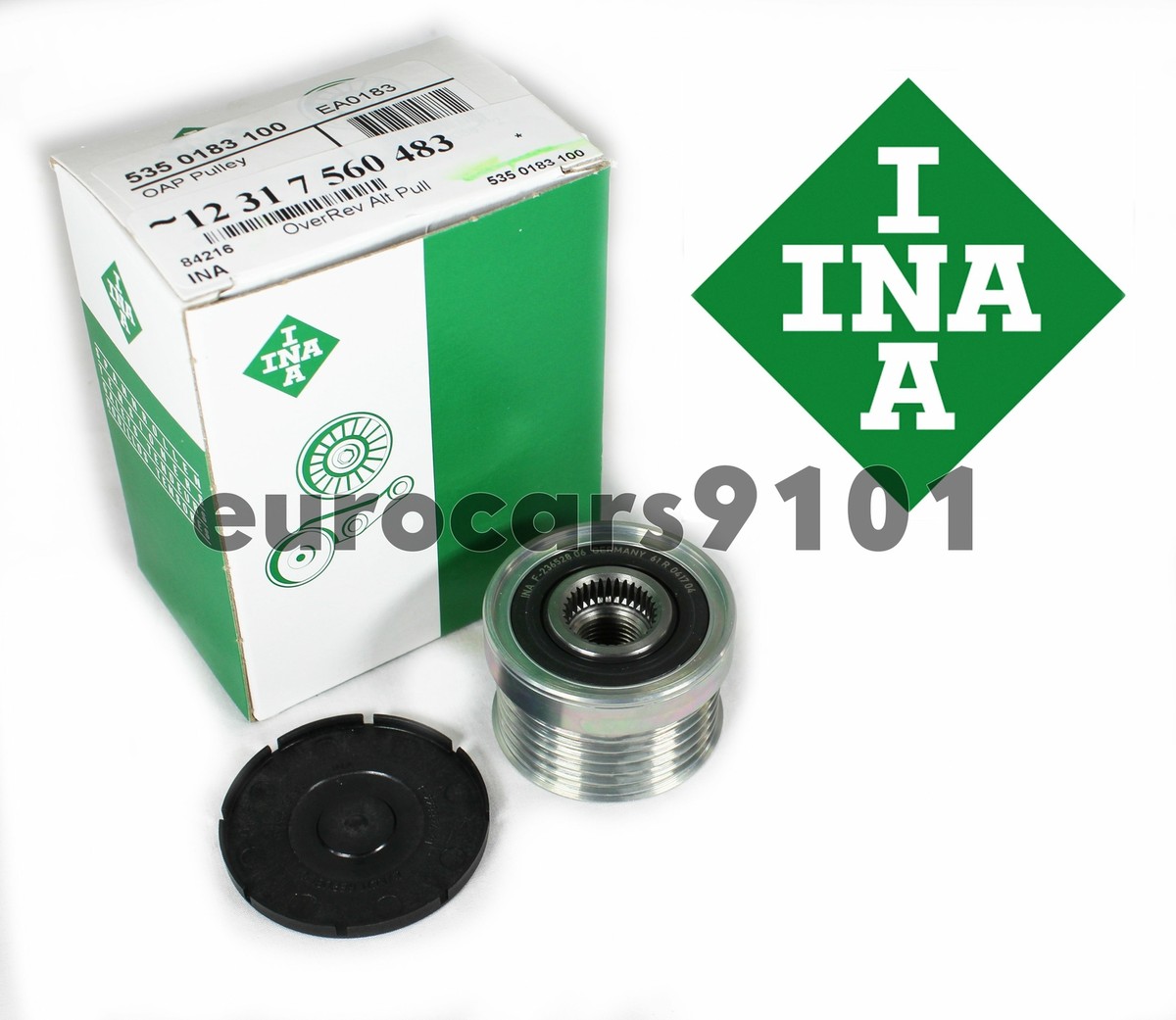 New! BMW X5 INA Alternator Pulley 5350183100 12317560483 | eBay