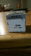 NOS GE DDS projection lamp bulb. 80w 21v