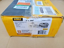 Dewalt 15 Degree Coil Framing Nails 2" x .099" DWC6P99D NEW IN BOX  (3600 nails)
