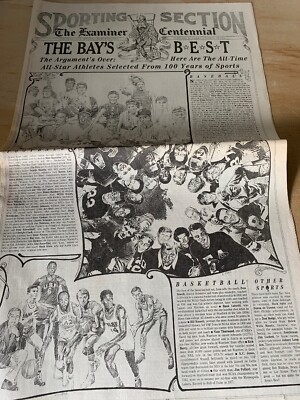 1987 SF San Francisco Examiner Newspaper Centennial The Bays Best