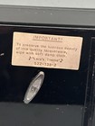 Peacock Black Lacquer Jewelry Music Box Summit 1986 Japan Gold 8x5” Red Velvet — photo 10