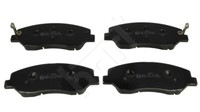 Hart 224 157 Bremsbelagsatz, Scheibenbremse FüR Hyundai, Kia, Ssangyong