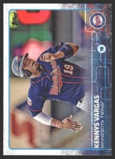 Kennys Vargas #219a 2015 Topps Minnesota Twins