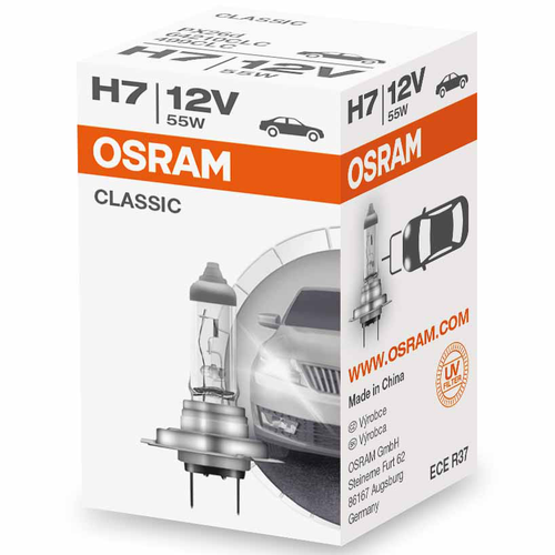 10x OSRAM H7 12V 55W PX26d Classic 1st. - Bild 2 von 5