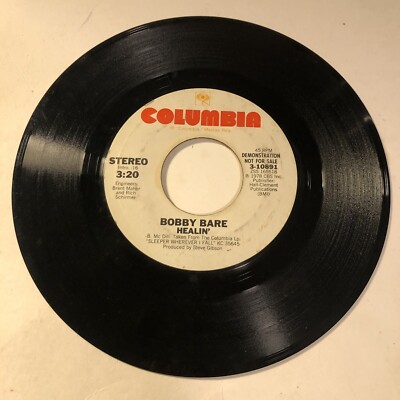 Bobby Bare 45 Vinyl Record Healin 