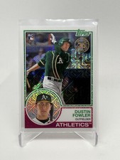 Dustin Fowler 2018 Topps - Silver Pack 1983 Topps Design Chrome Series 1 #37 