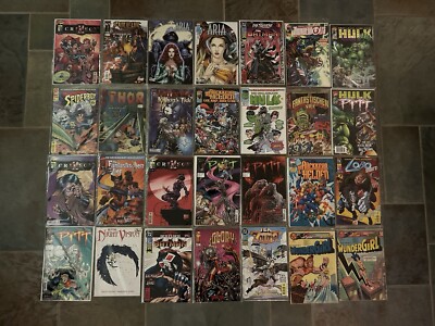 Comic Heft Sammlung Konvolut Hulk Crimson Fantastische Vier Aria Thor