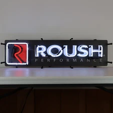 Roush Performance Wall Mount Colorful Junior Neon Sign Neonetics 32" X 8" 5SMLRS