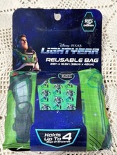 2 packages Disney Pixar Lightyear Reusable Ba...