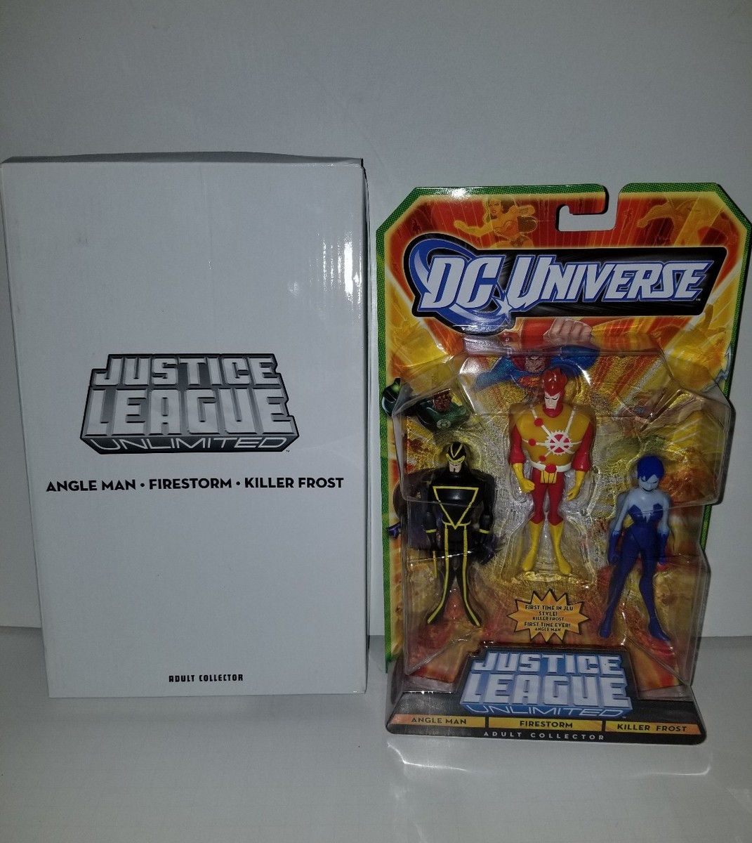 Justice League Unlimited JLU DC MATTY 3-PACK ANGLE MAN KILLER