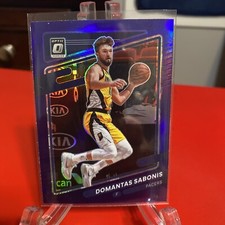 Domantas Sabonis 2021-22 Donruss Optic  Purple Prizm #94