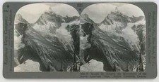 Canada ~ MOUNT SIR DONALD ~ Stereoview 6831 1091d