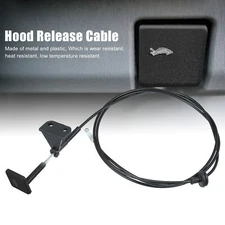 74130SNAA01 Front Hood Latch Lock Release Cable for Honda Civic 2006-2011 Black