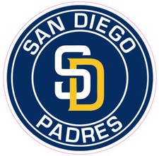 San Diego Padres Vinyl Decal Sticker Car Truck Bumper Tumbler Mug