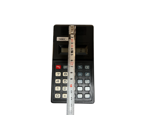 MBO LCD-8 Taschenrechner Retro 80er Vintage Arithmetic Calculator 1985 Nostalgie - Afbeelding 4 van 6