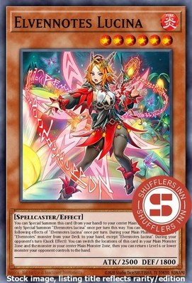 Elfnote Lucina BPRO-EN010 Secret Rare 1st Edition